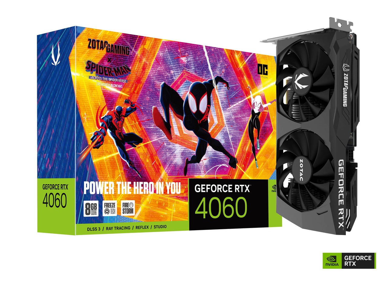 Zotac Gaming GeForce RTX 4060 8GB Twin Edge GDDR6 Graphics Card